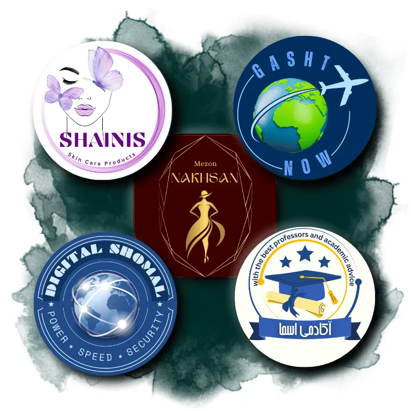 2 طراحی لوگو (لایت باکس) - Image 1